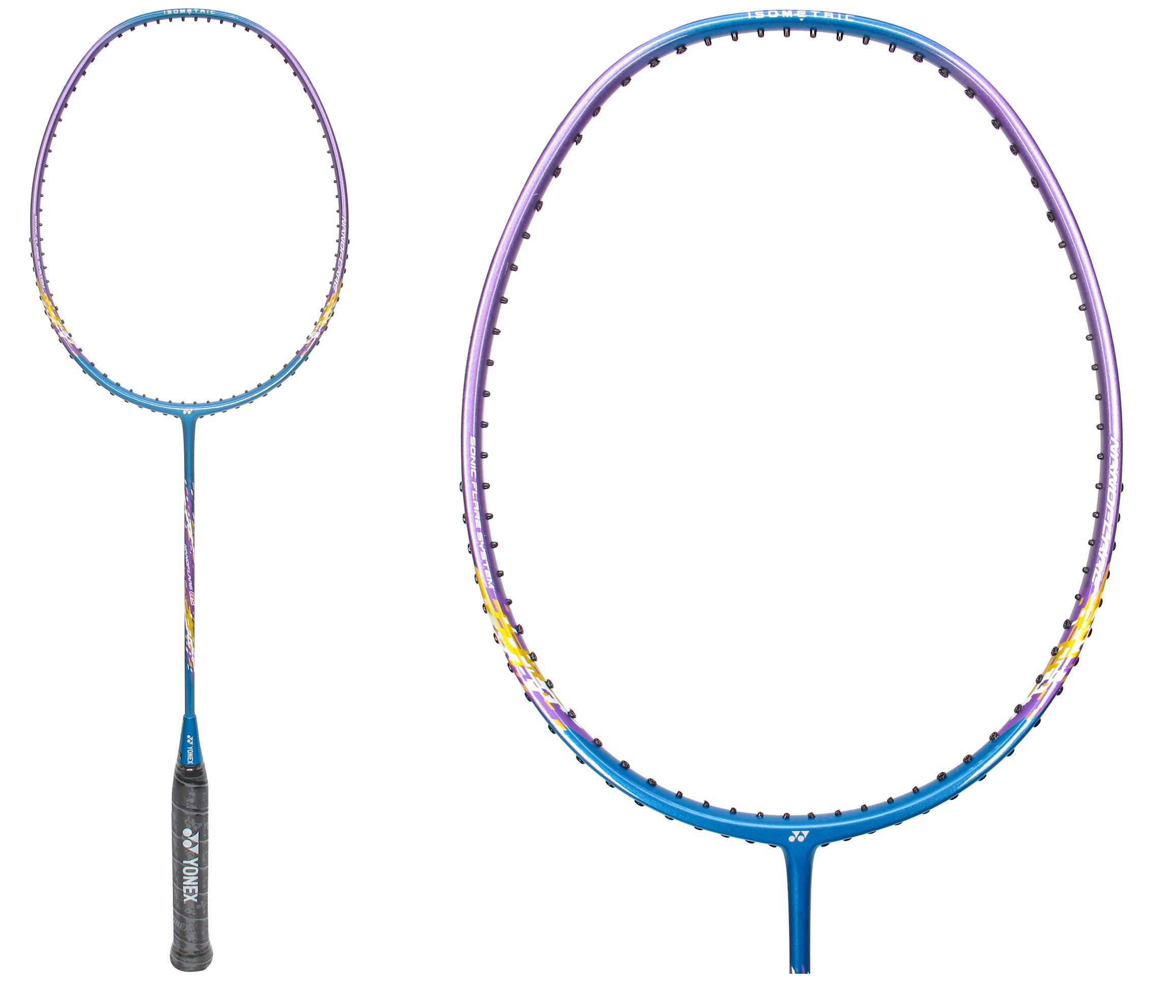 

Ракетка для бадминтона Yonex Nanoflare 8S (Teal/Purple) (4UG5) без струны, Голубой;фиолетовый, Nanoflare8S