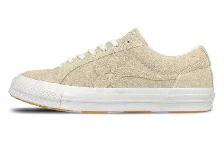 

Кеды унисекс Converse Golf Le Fleur One Star Ox бежевые 43 EU, Бежевый, Golf Le Fleur x Converse One Star Ox