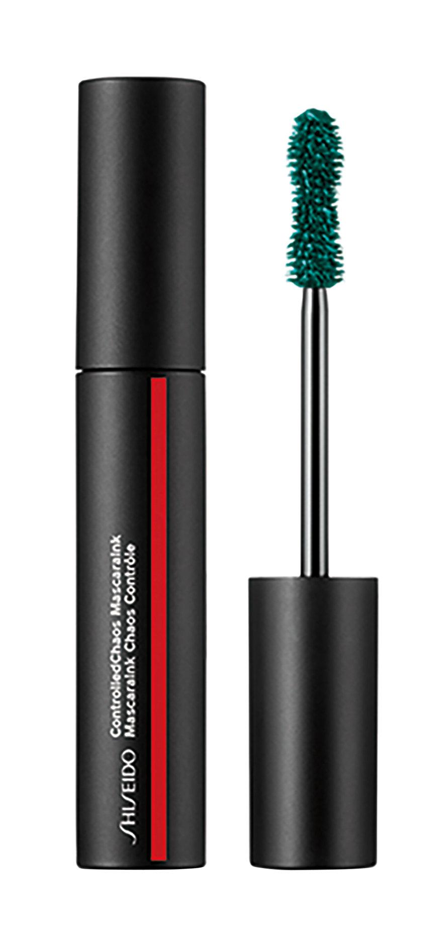 Тушь для ресниц Shiseido Controlled Chaos Mascara Ink Emerald Energy, №04, 11,5 мл shiseido щёточка для ресниц mascara brush