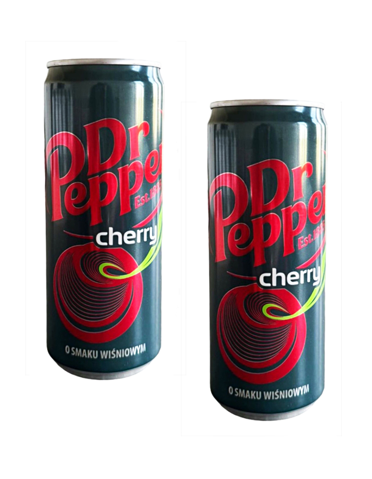 Газированный напиток Dr. Pepper Cherry 2 шт по 330 мл