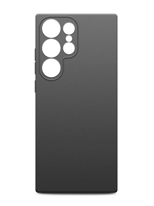 

Чехол Brozo на Samsung Galaxy S23 Ultra, силиконовый черный, Samsung Galaxy S23 Ultra