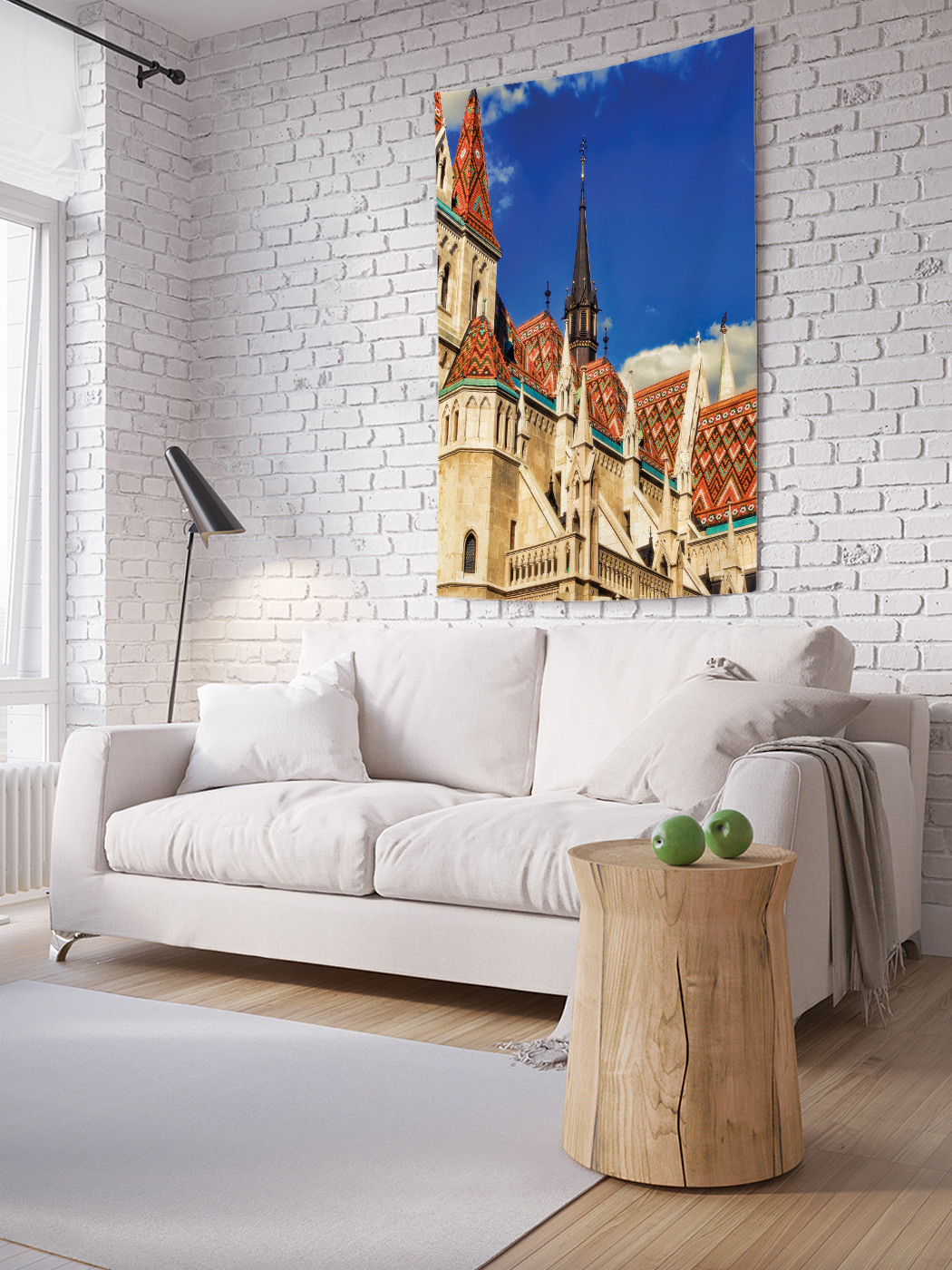 

Вертикальное фотопанно на стену JoyArty Венгерские крыши 100x150 см, Венгерские крыши