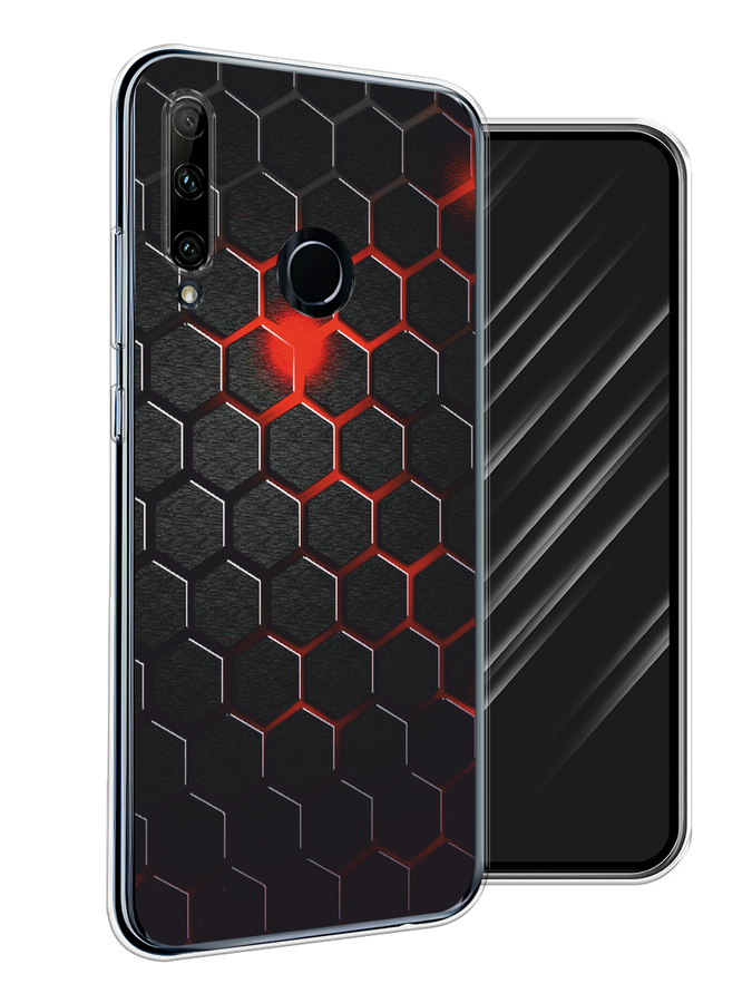 

Чехол Awog на Honor 10i "Кельтский медведь", Черный;серый, 68850-2