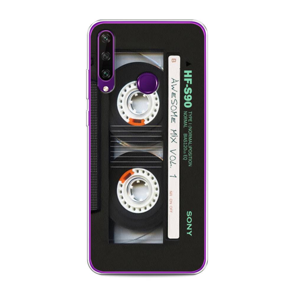 

Чехол Awog на Huawei Y6p "Кассета", Черный, 6103250-10