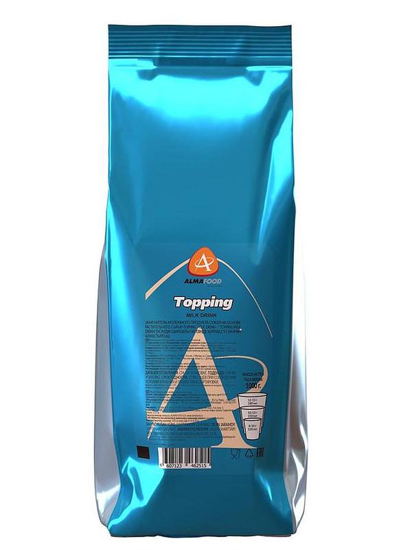 Сухие сливки Almafood Topping Milk Drink, 1 кг