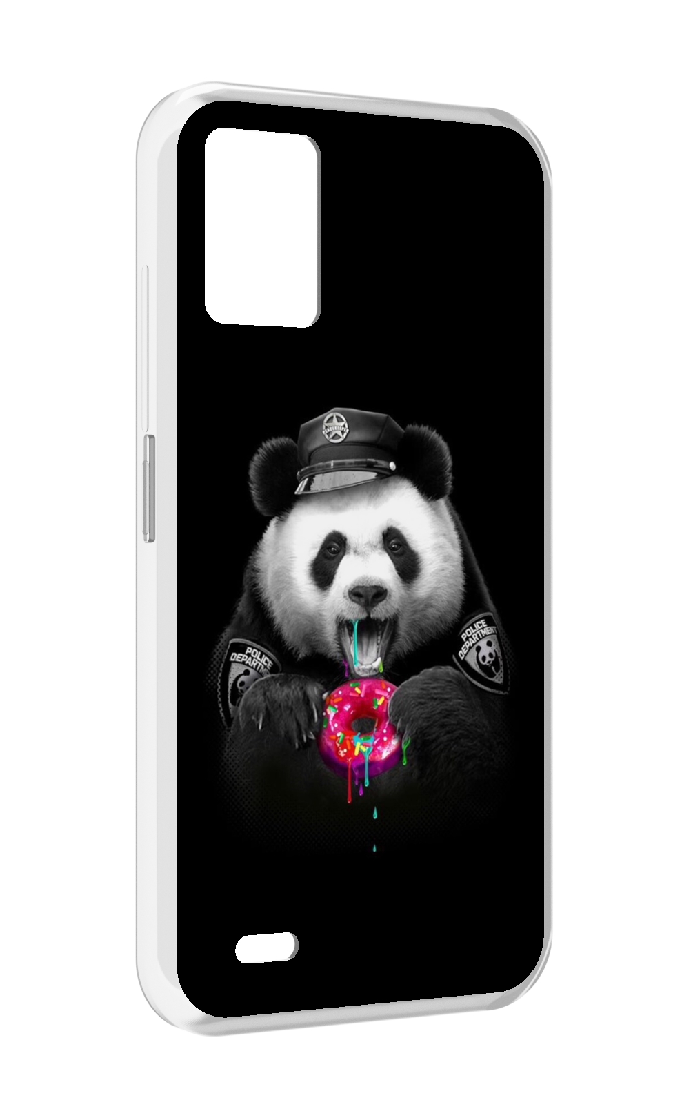 

Чехол MyPads Панда-с-пончиком для UMIDIGI Bison 1, Прозрачный, Tocco