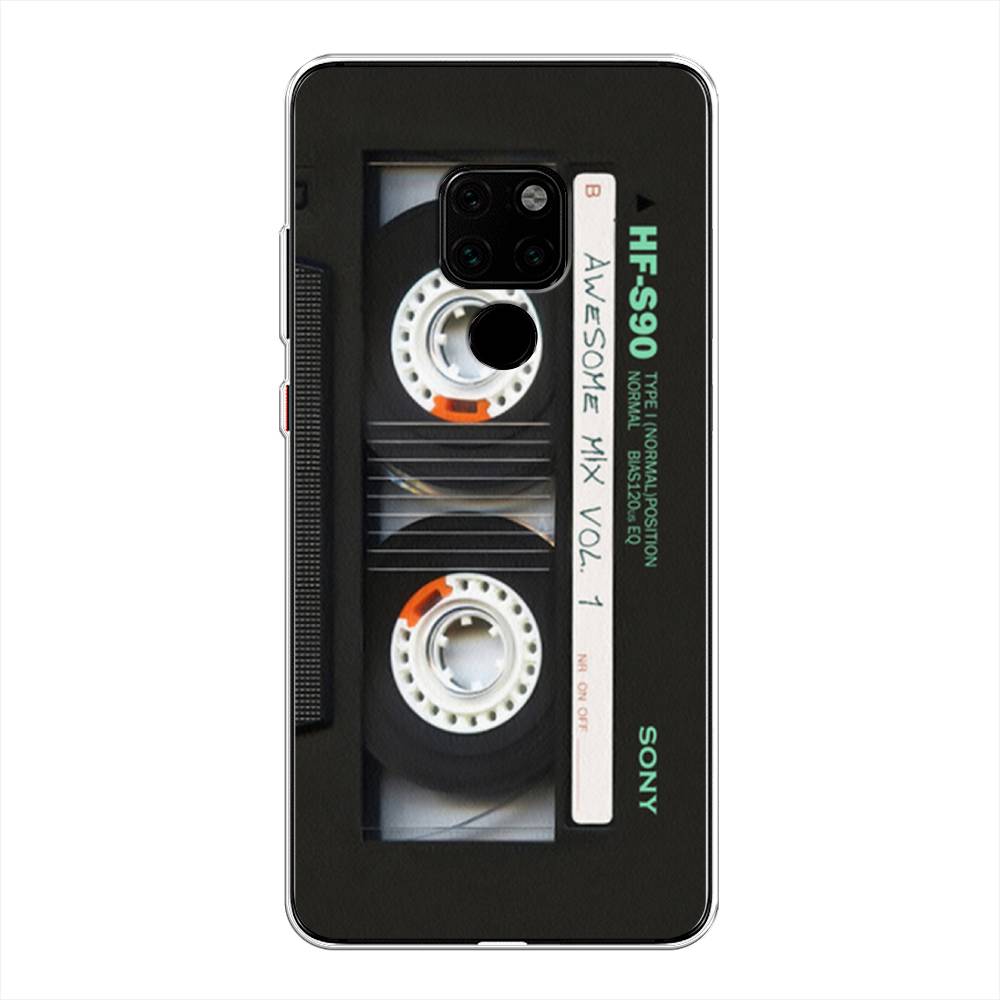 

Чехол Awog на Huawei Mate 20 "Кассета", Черный, 66850-10
