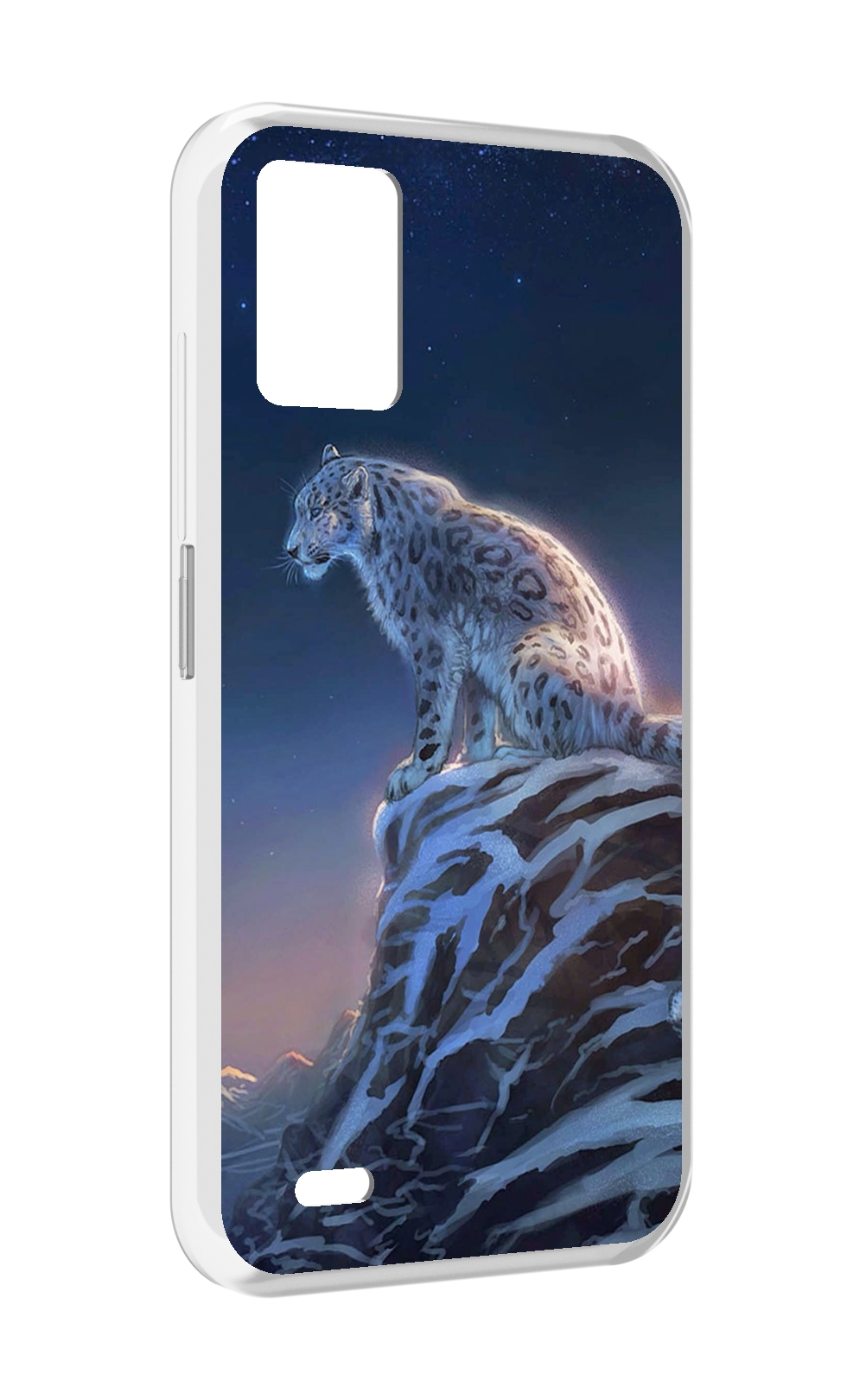 

Чехол MyPads Одинокий-Барс для UMIDIGI Bison 1, Прозрачный, Tocco