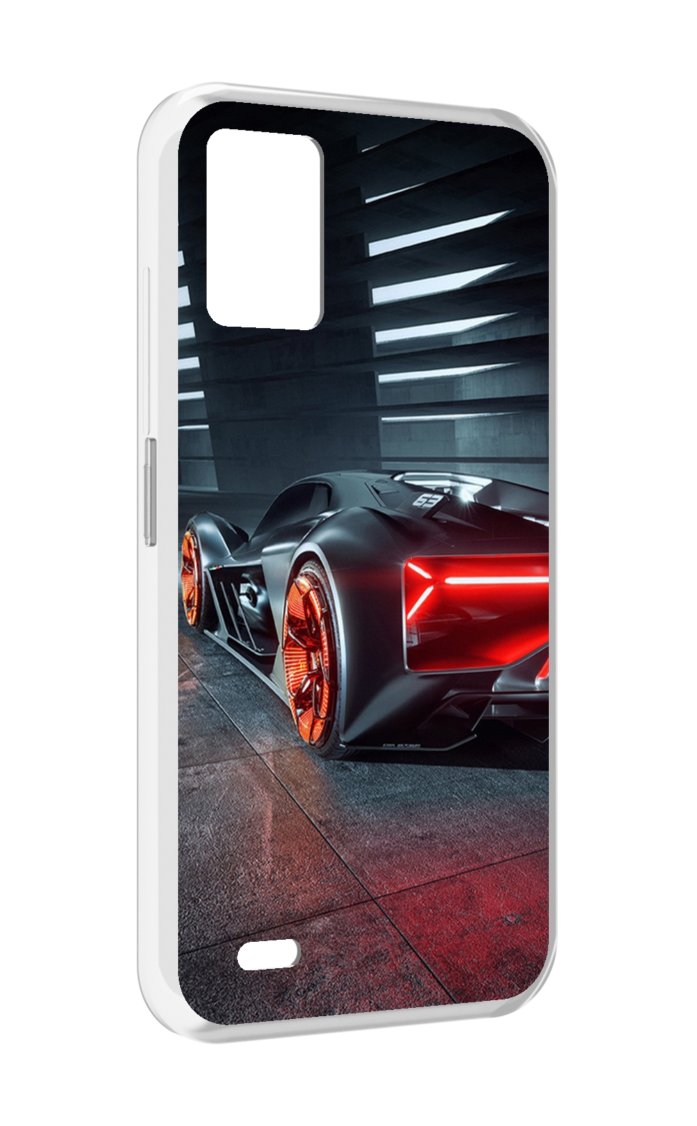 

Чехол MyPads Ночной-город мужской для UMIDIGI Bison 1, Прозрачный, Tocco