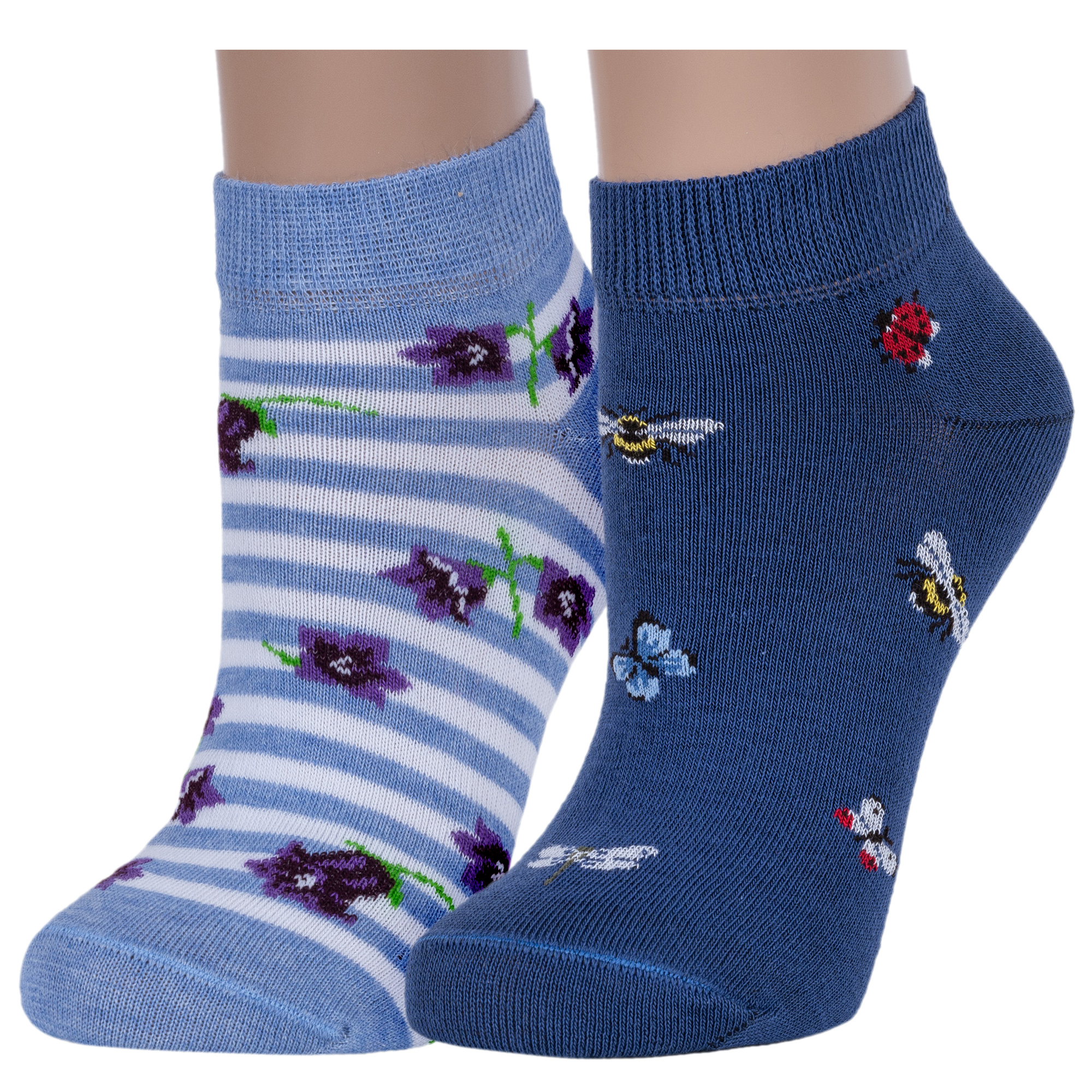 Комплект носков женских Брестский чулочный комбинат 2-14С1101 разноцветных 23