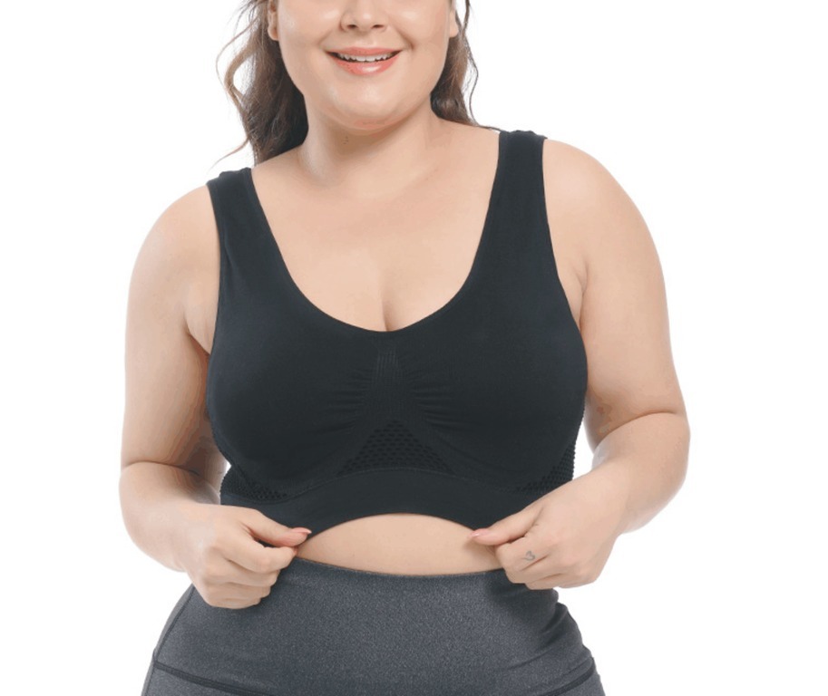 

Бюстгальтер женский NoBrent NKLsize3XLblack черный 3XL (EU), NKLsize3XLblack