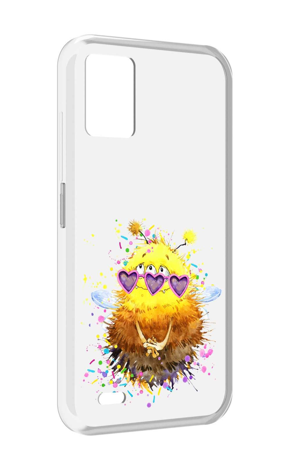 

Чехол MyPads Пушитый шмель для UMIDIGI Bison 1, Прозрачный, Tocco