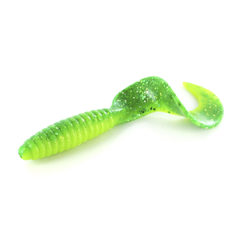 

Силиконовая приманка Tickle Tail 85 мм, D001, 4 шт., Фиолетовый;голубой;розовый;зеленый;желтый;оранжевый