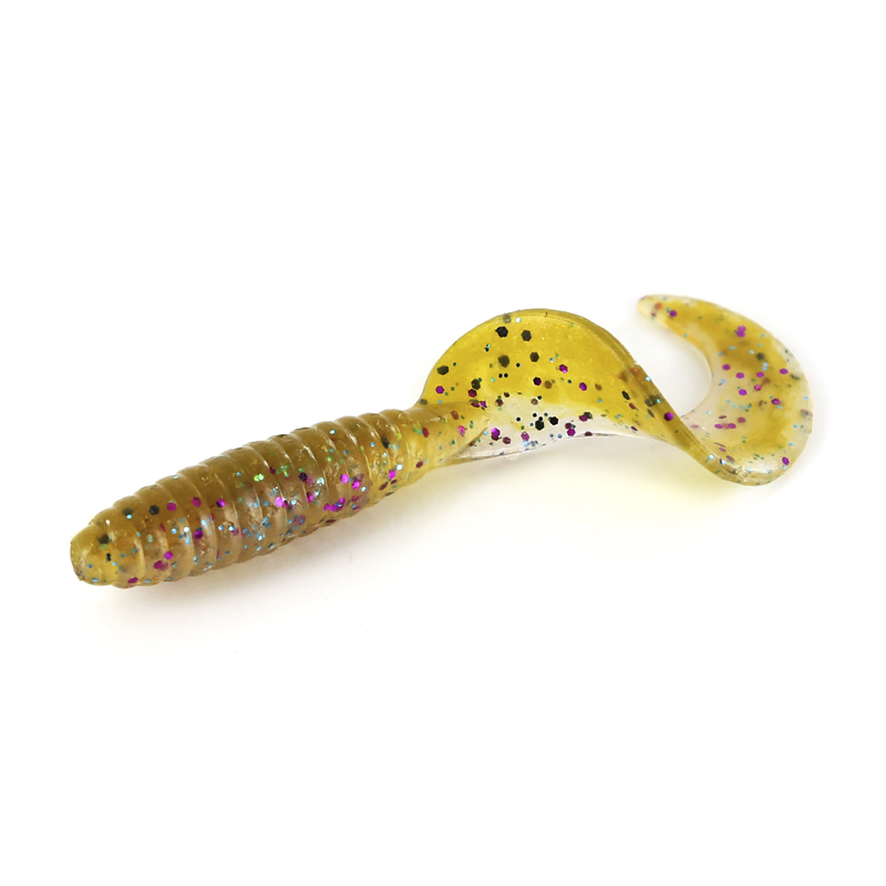 

Силиконовая приманка Tickle Tail 65 мм, K058, 4 шт., Фиолетовый;голубой;розовый;зеленый;желтый;оранжевый