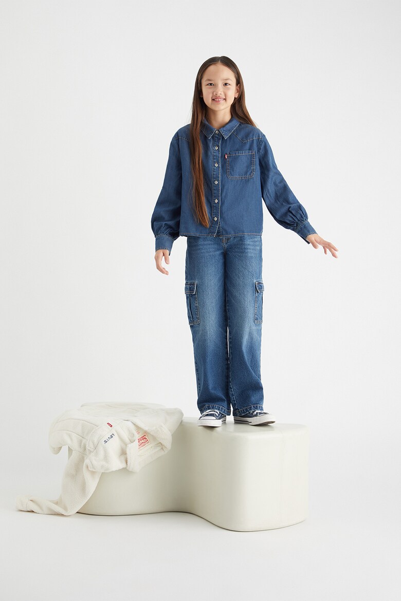 Джинсы для девочек Levi’s Kids 4EK991, темно-синий, 14A EU/158 RU