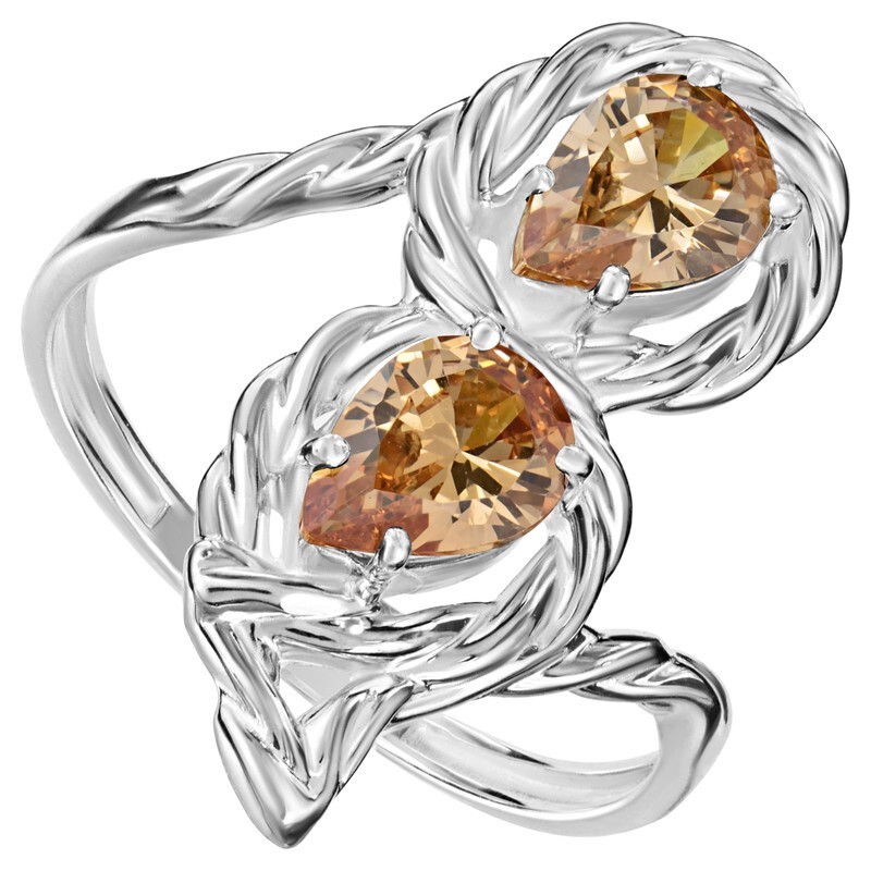 

Кольцо из серебра с ювелирным кристаллом р. , LAZURIT-ONLINE 8267AG, 8267AG