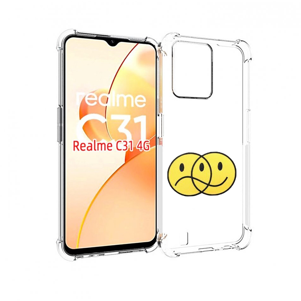 Чехол MyPads Хиппи для OPPO Realme C31