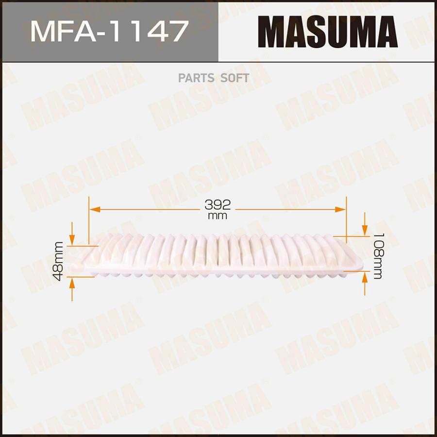 

MASUMA 'MFA1147 Фильтр возд.TOYOTA PREVIA 2013 => 1шт