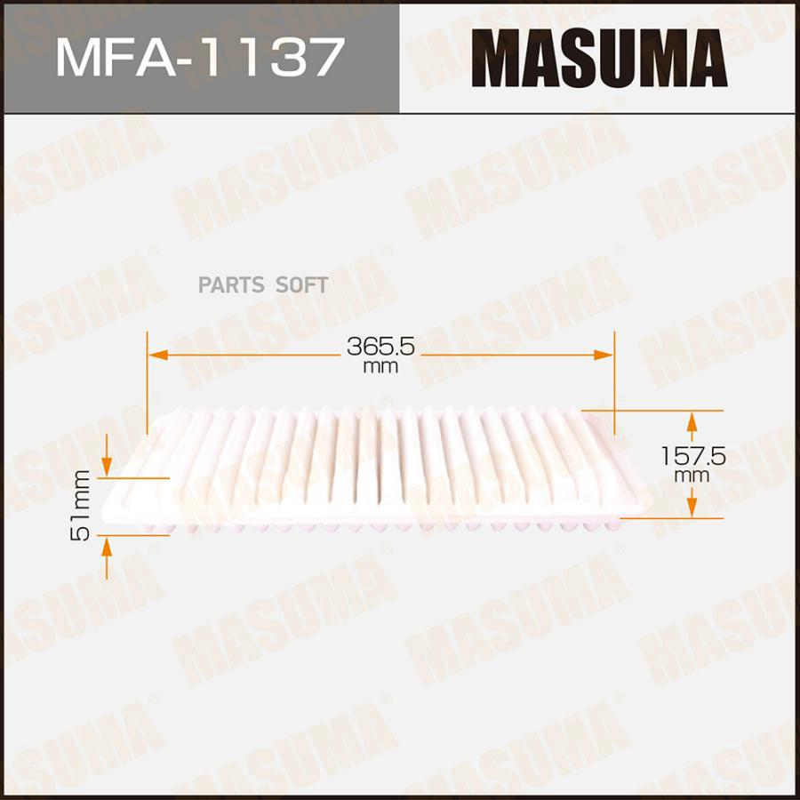 

Фильтр Воздушный Masuma Mfa1137