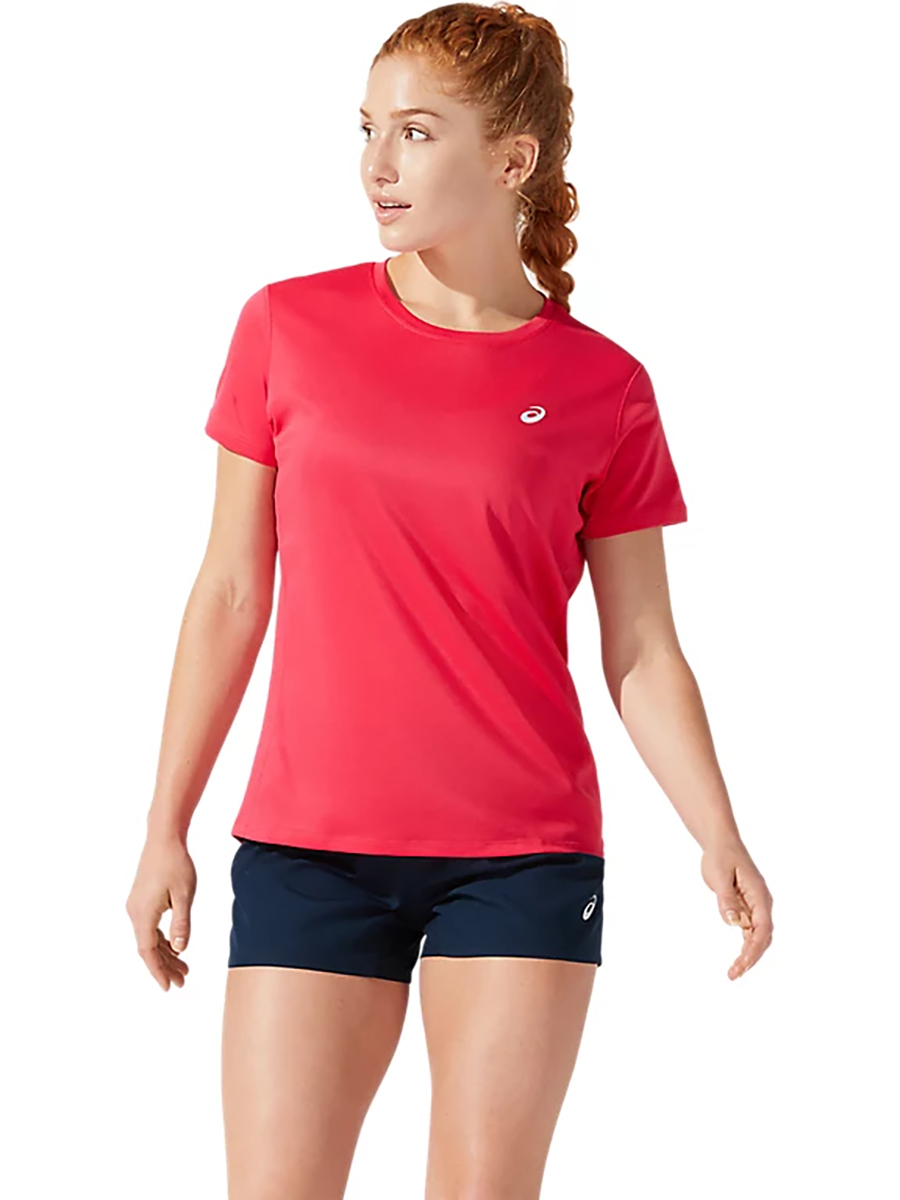 

Футболка женская Asics 2012C335-700 красная XS, Красный, 2012C335-700