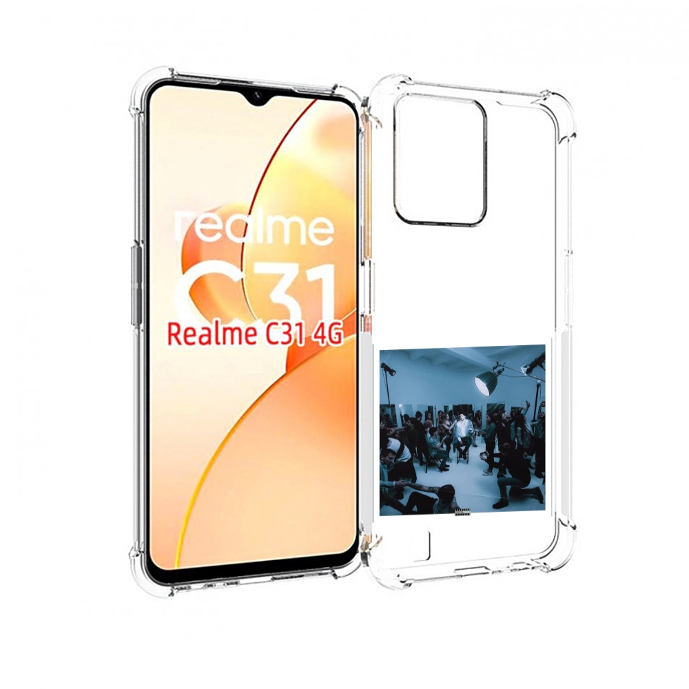 

Чехол MyPads Уроборос Скриптонит для OPPO Realme C31, Прозрачный, Tocco