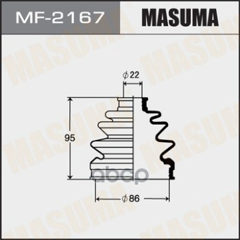 

MF-2167_пыльник ШРУСа наружного Nissan Almera 1.6/2.0D 95-99/1.8 00-02/Sunny 84-94