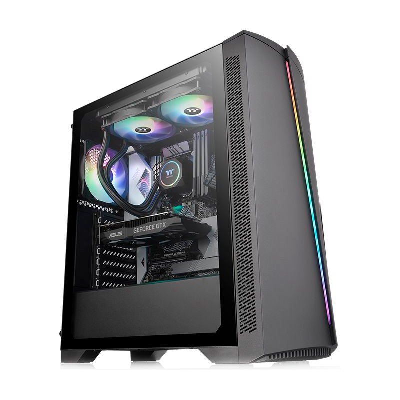 Корпус компьютерный Thermaltake H350 TG RGB (CA-1R9-00M1WN-00) Black