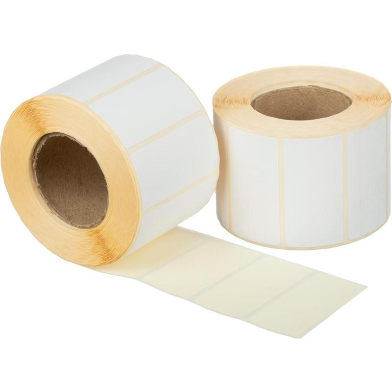 

Этикетки рулон 50х25 термо (1000 шт.), 40 мм, Белый, 50*25*1000/40_DT
