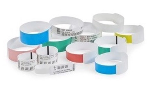 

Этикетки Zebra WRISTBAND, SYNTHETIC, 25.4X279.4MM, 10015355-BK