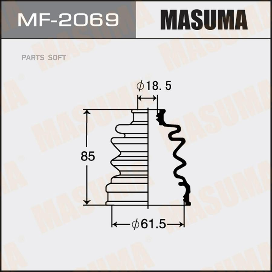 

MF-2069_пыльник ШРУСа внутреннего Subaru Libero 1.2/i 4WD 86-00 Suzuki Alto 0.8 <93