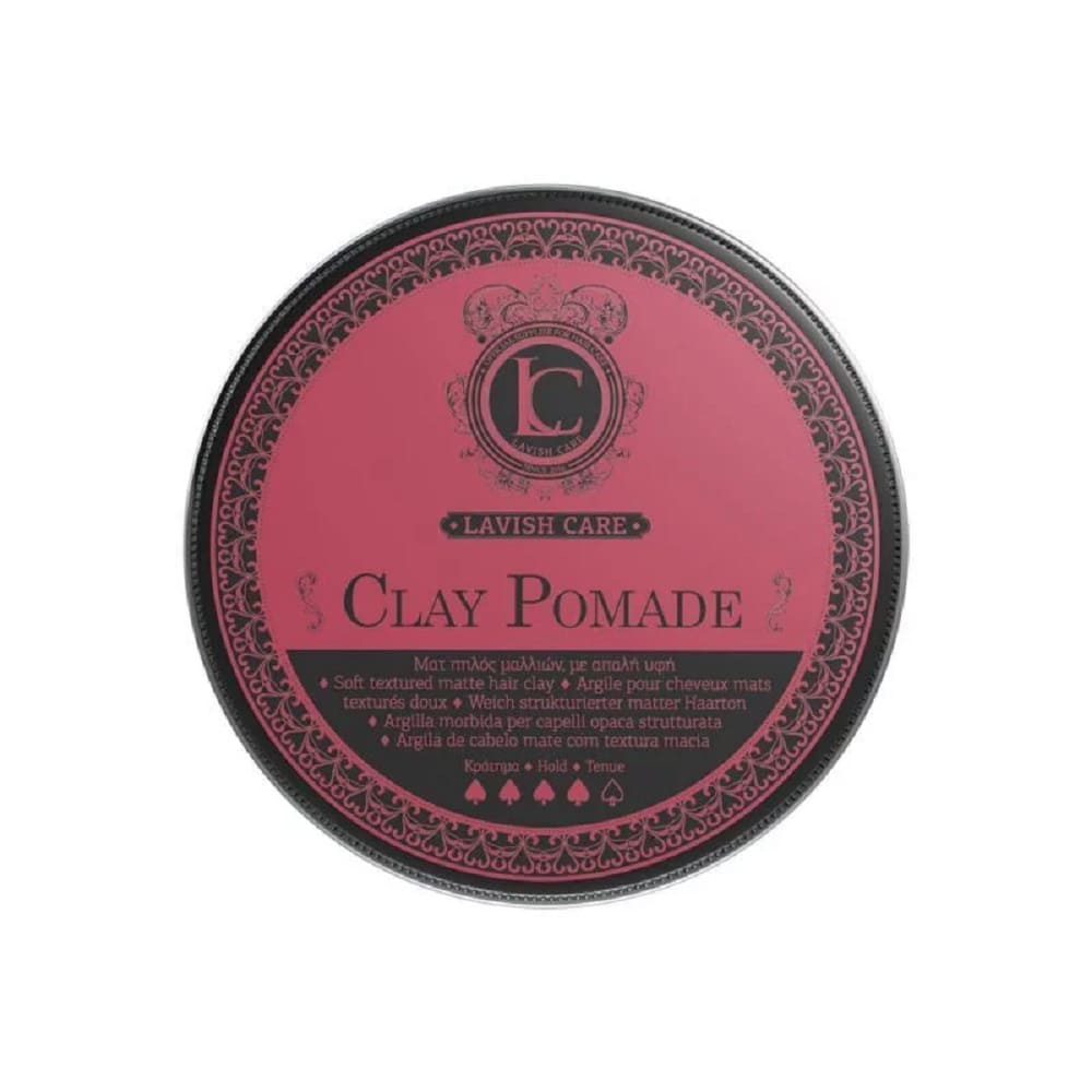 Глина для укладки волос Lavish Care Clay Pomade 100 мл экстрасильная фиксация captain fawcett помада для укладки волос clay pomade 100