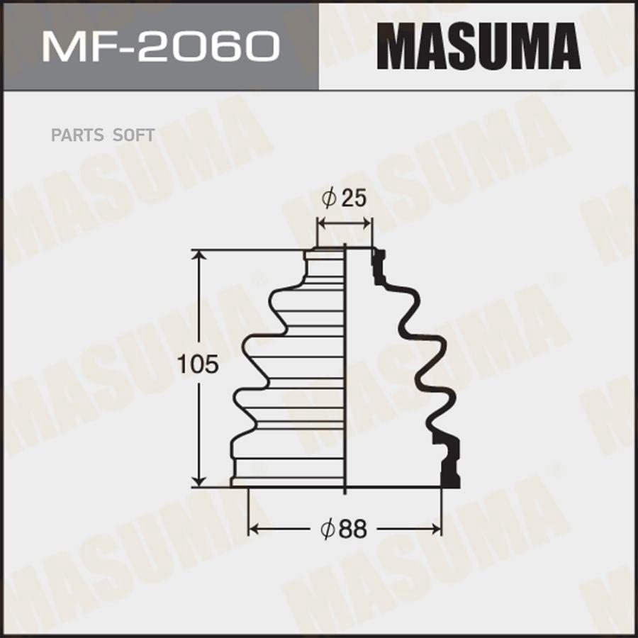 

MASUMA 'MF2060 Пыльник шруса пер. наруж. 1шт