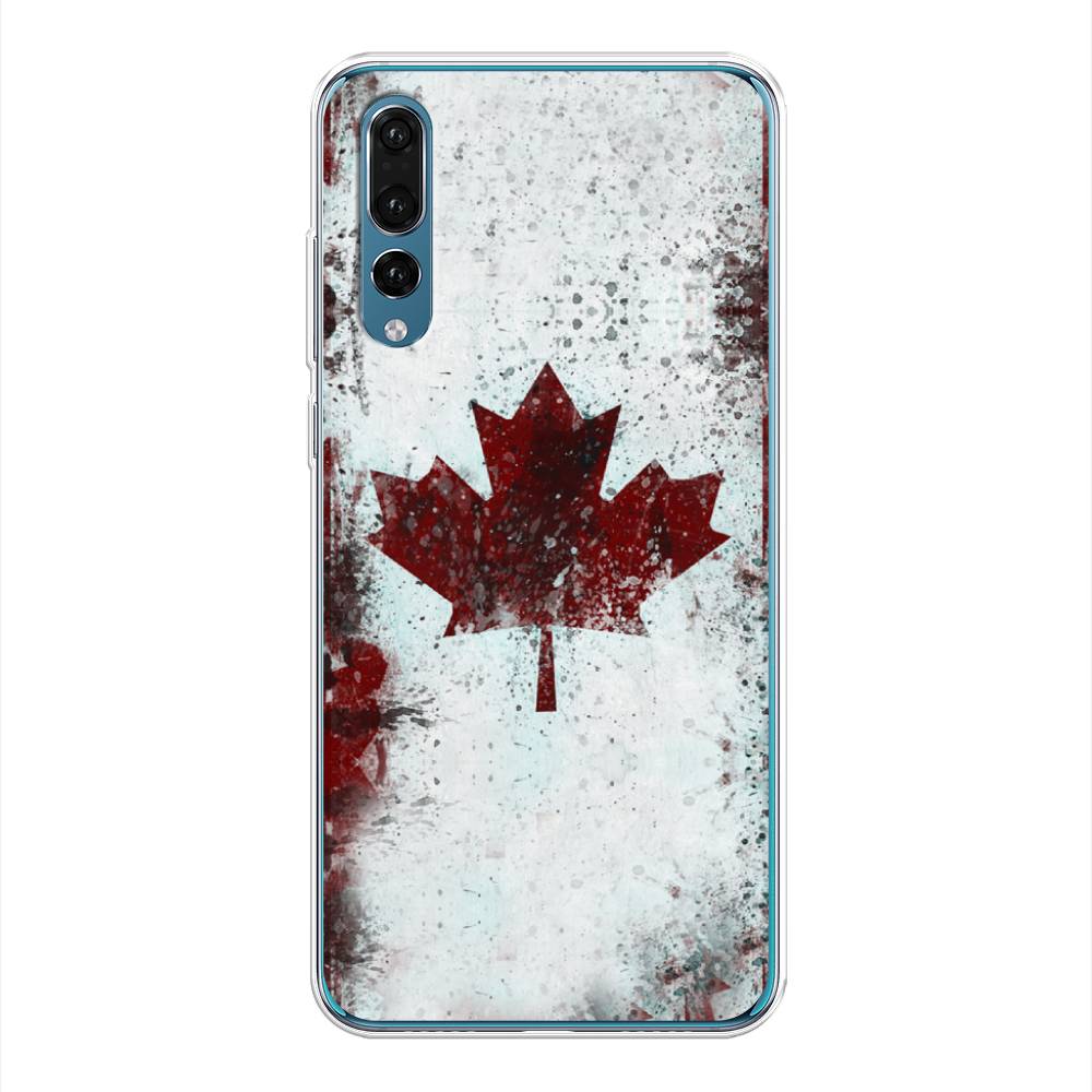

Чехол Awog на Huawei P20 Pro "Канада", Белый;красный;черный, 65050-5