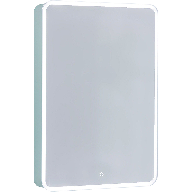 

Зеркальный шкаф Jorno Pastel 60 Pas.03.60/BL с подсветкой Бирюзовый бриз