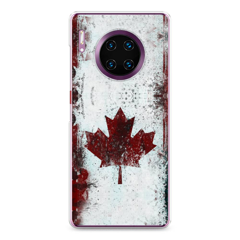 

Чехол Awog на Huawei Mate 30 Pro "Канада", Белый;красный;черный, 610450-5