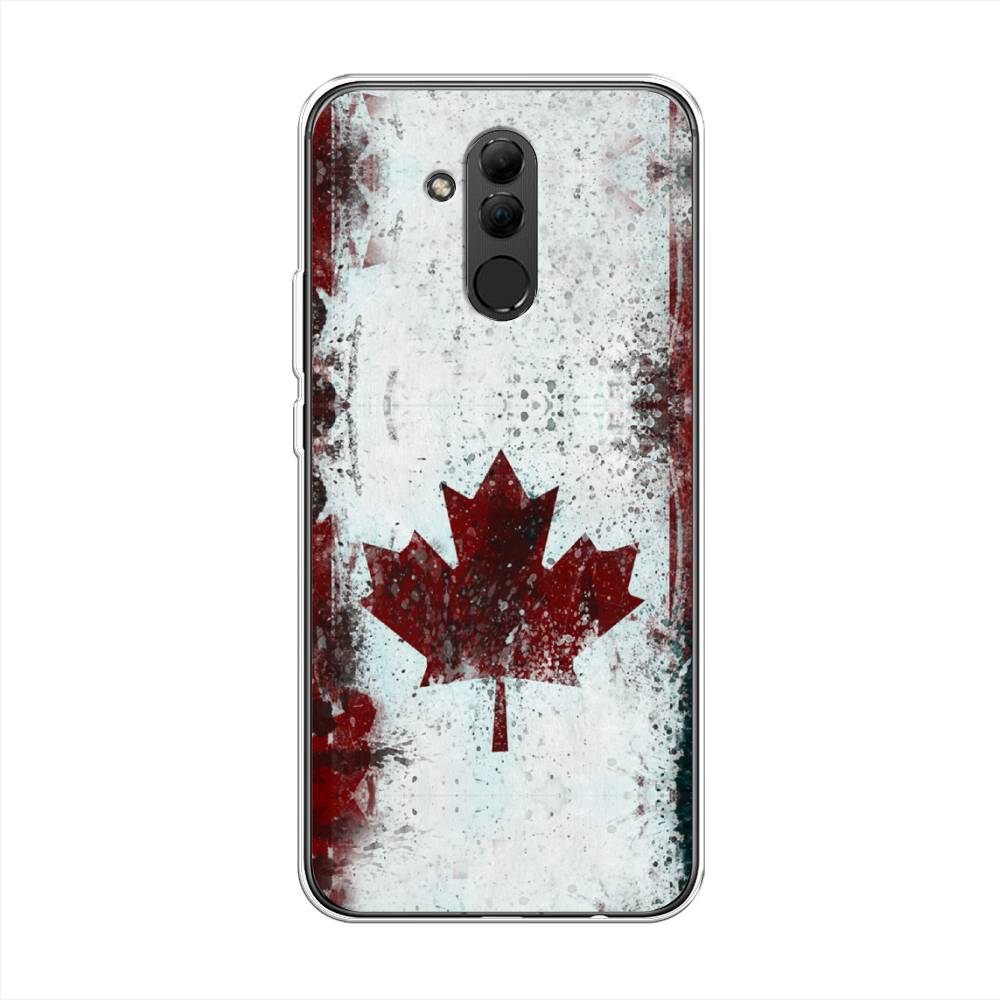 

Чехол Awog на Huawei Mate 20 Lite "Канада", Белый;красный;черный, 66650-5