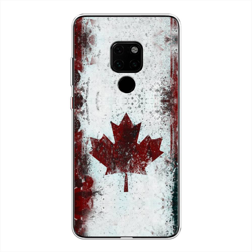 

Чехол Awog на Huawei Mate 20 "Канада", Белый;красный;черный, 66850-5