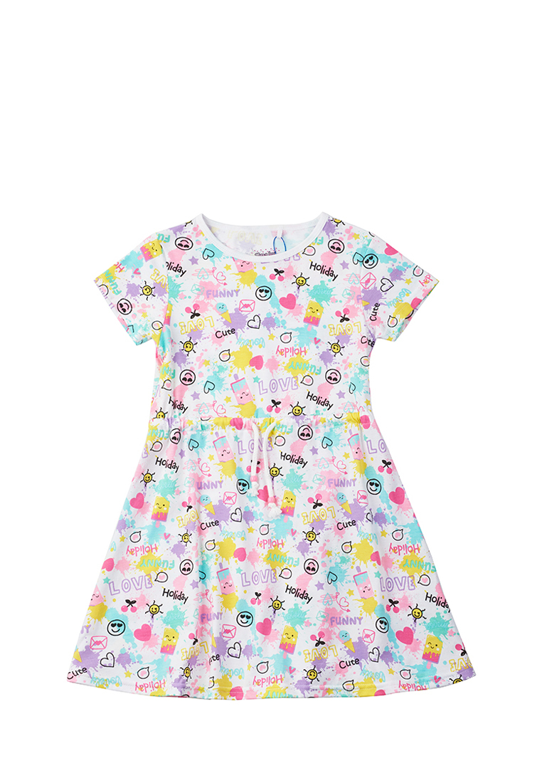 

Платье летнее для девочек SS23C93401015 Max&Jessi 209992 цв.белый р.4-5, 209992