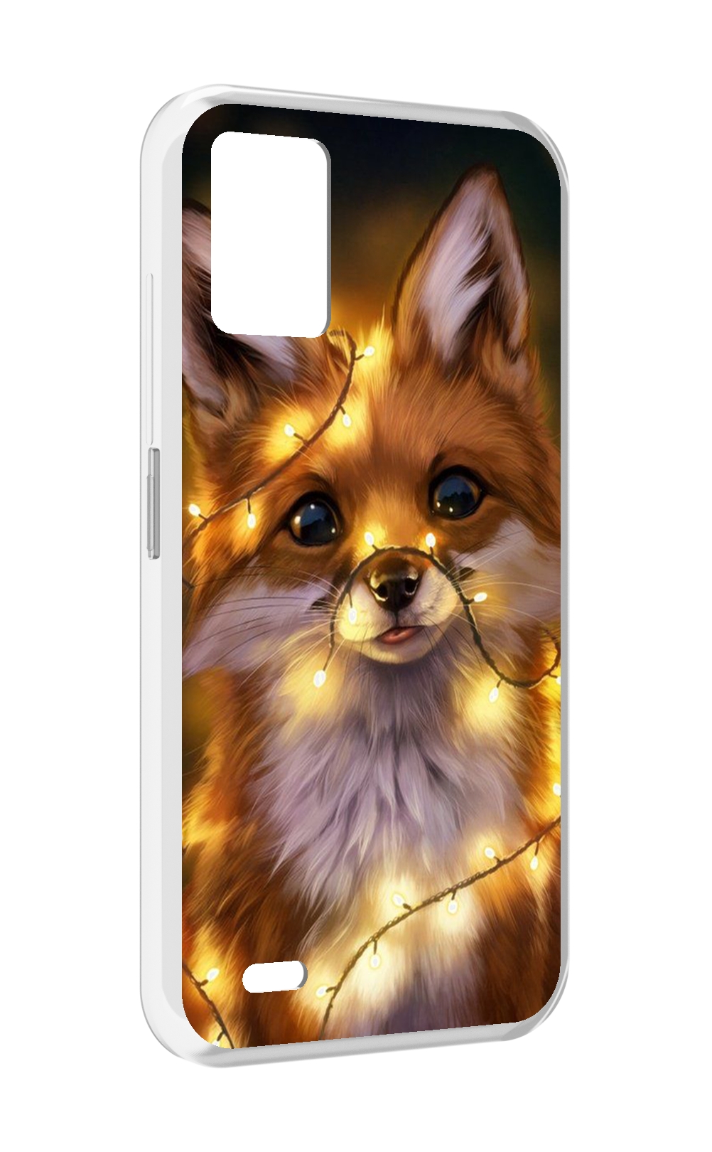 

Чехол MyPads Лисенок-в-гирлянде для UMIDIGI Bison 1, Прозрачный, Tocco