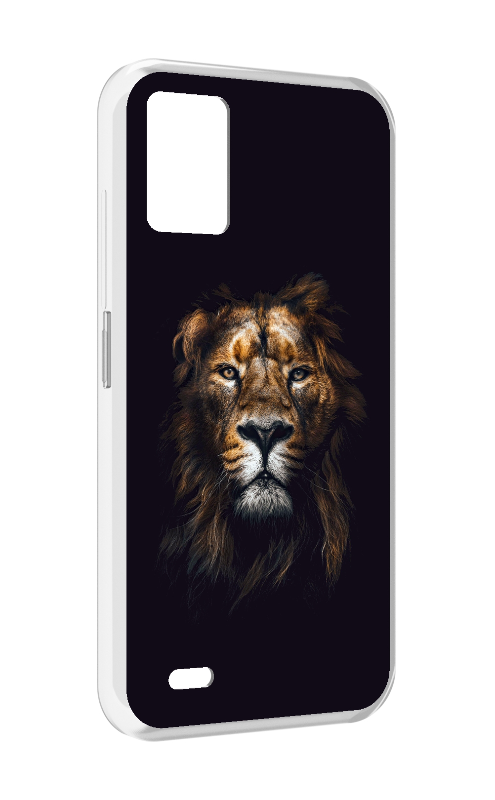 

Чехол MyPads Лев-в-тени мужской для UMIDIGI Bison 1, Прозрачный, Tocco