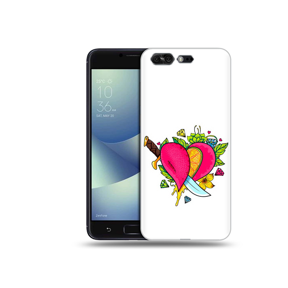 

Чехол MyPads Tocco для Asus ZenFone 4 Pro (ZS551KL) Фруктовое сердце, Прозрачный, Tocco