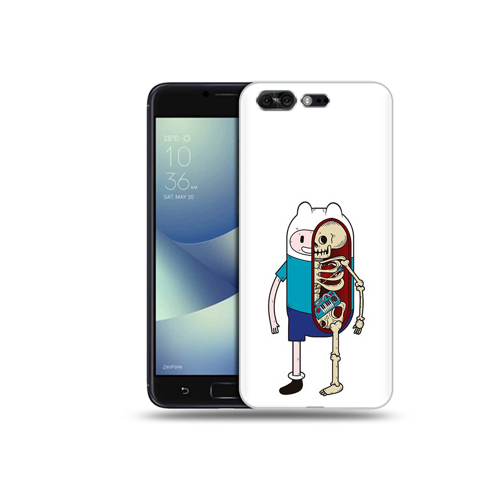 

Чехол MyPads Tocco для Asus ZenFone 4 Pro (ZS551KL) Финн скелет, Прозрачный, Tocco