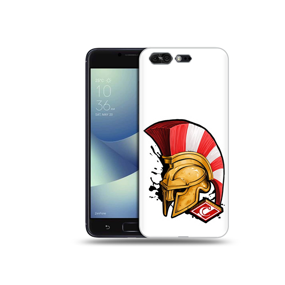

Чехол MyPads Tocco для Asus ZenFone 4 Pro (ZS551KL) ФК спартак шлем, Прозрачный, Tocco