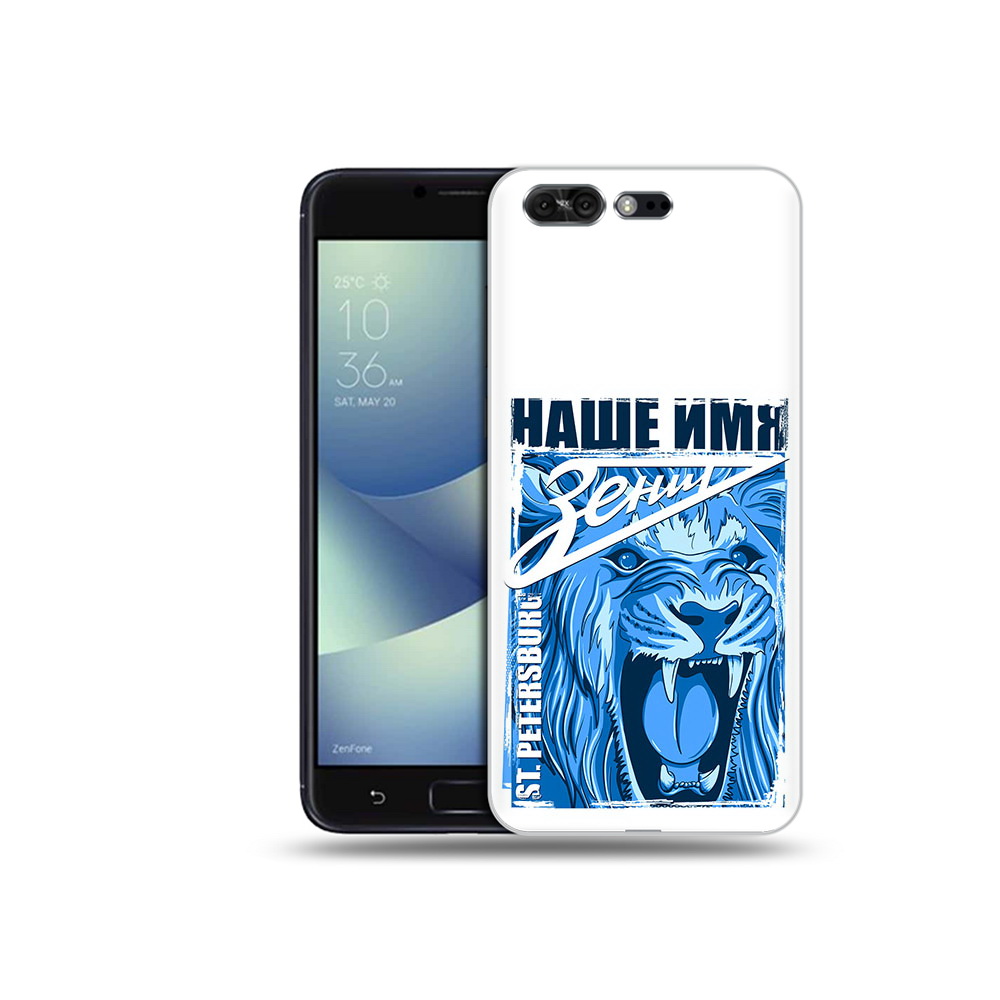 

Чехол MyPads Tocco для Asus ZenFone 4 Pro (ZS551KL) ФК наше имя зенит, Прозрачный, Tocco