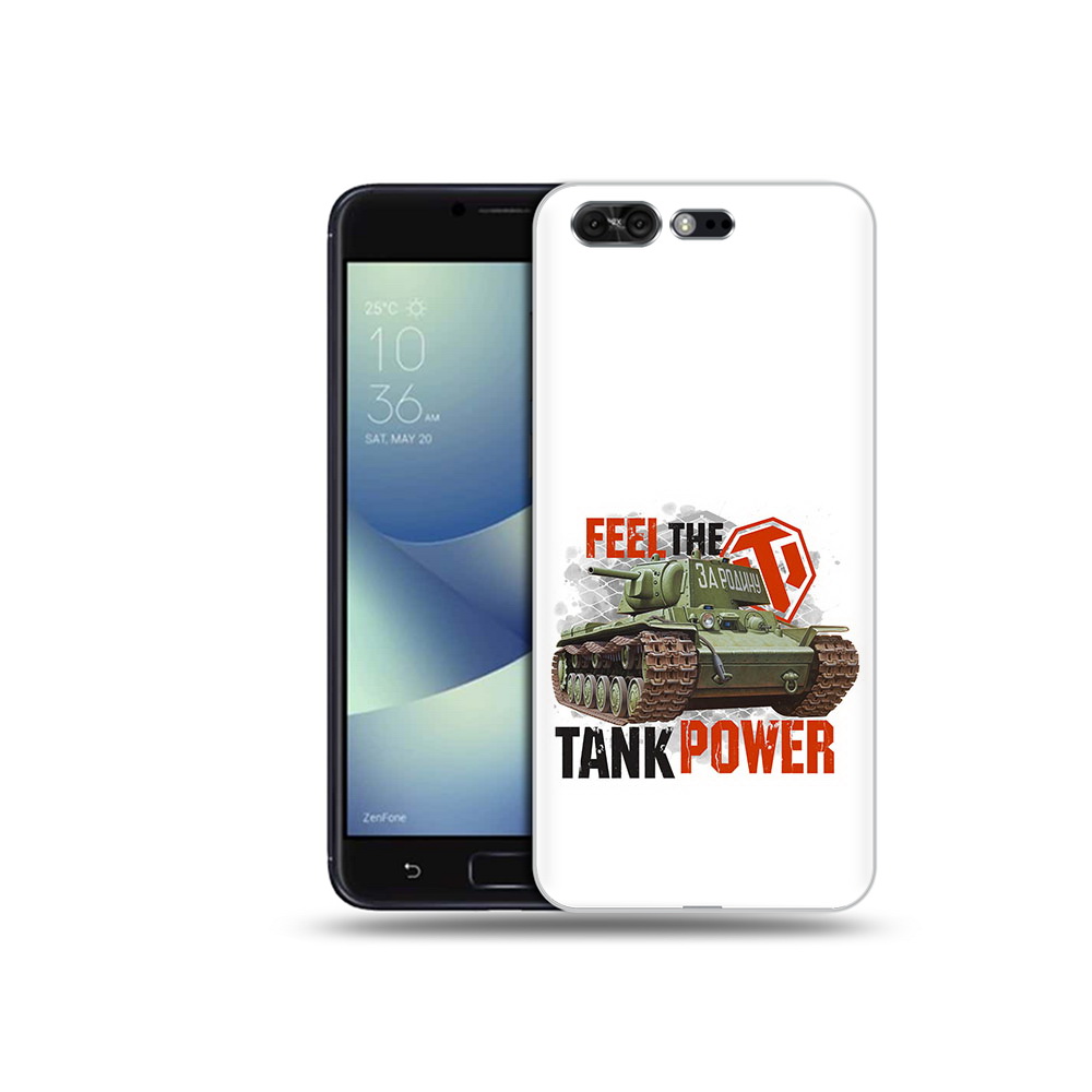 

Чехол MyPads Tocco для Asus ZenFone 4 Pro (ZS551KL) Танк, Прозрачный, Tocco