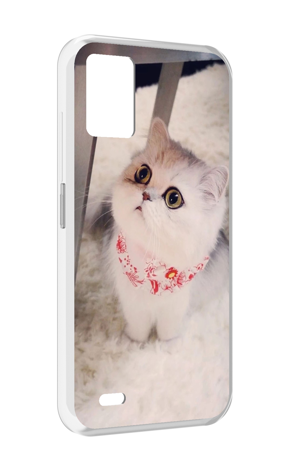 

Чехол MyPads Котеночек женский для UMIDIGI Bison 1, Прозрачный, Tocco