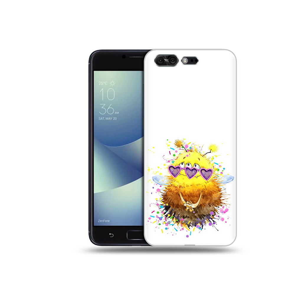 

Чехол MyPads Tocco для Asus ZenFone 4 Pro (ZS551KL) Пушитый шмель, Прозрачный, Tocco
