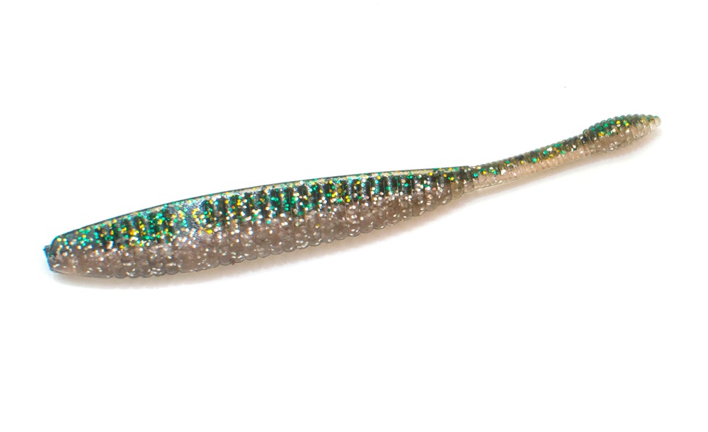 

Силиконовая приманка Rattle Bloom 95 мм, D033, 10 шт., Серый