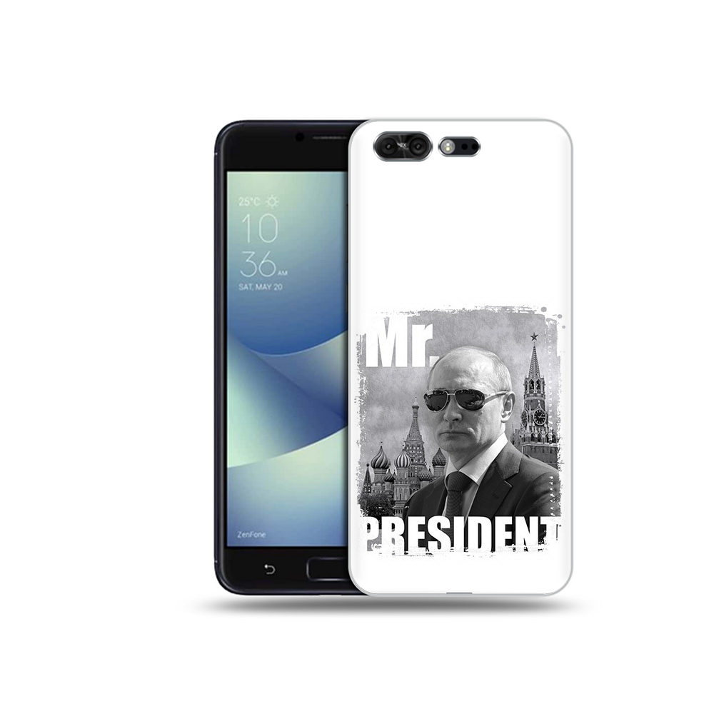 

Чехол MyPads Tocco для Asus ZenFone 4 Pro (ZS551KL) Путин, Прозрачный, Tocco