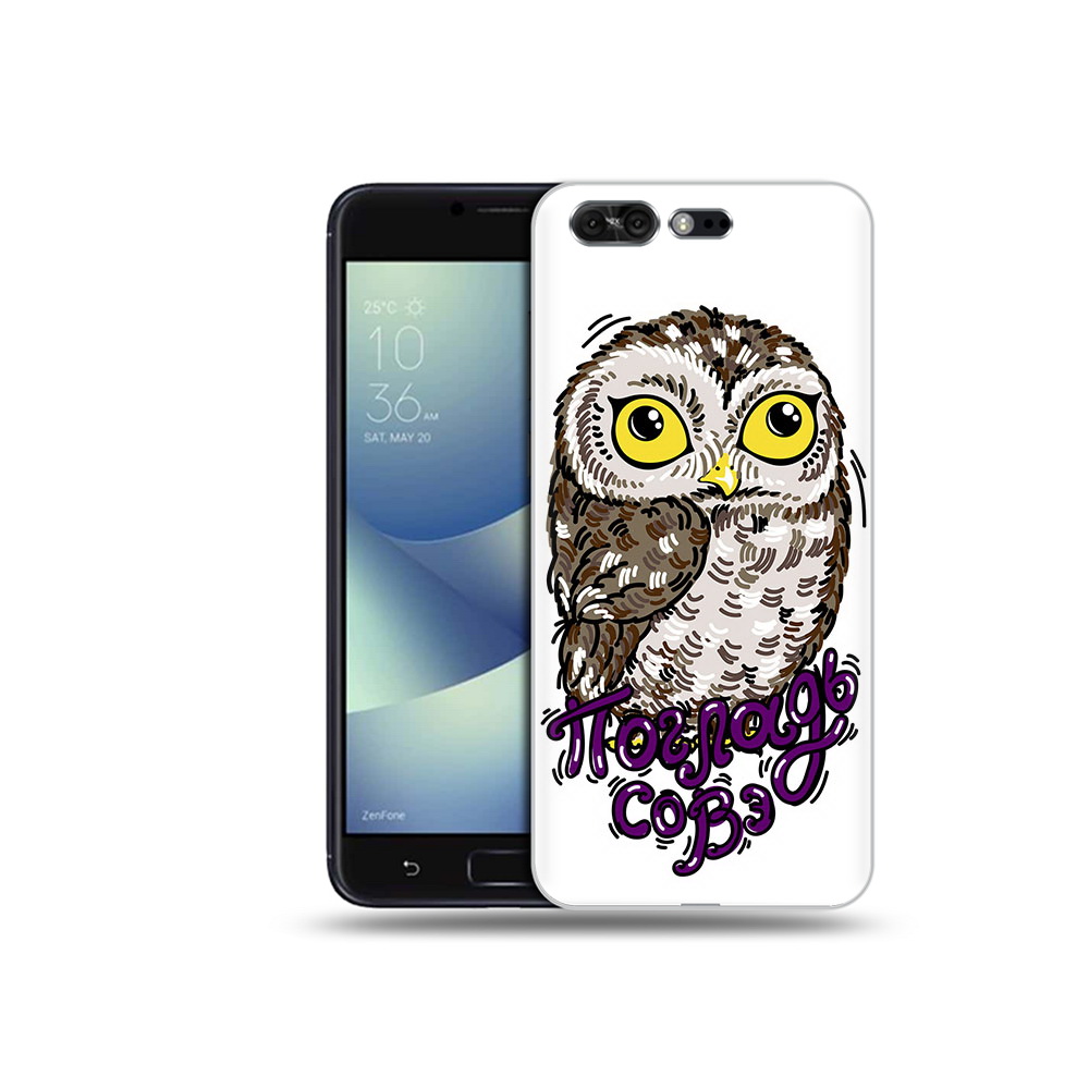 

Чехол MyPads Tocco для Asus ZenFone 4 Pro (ZS551KL) Погладь Совэ, Прозрачный, Tocco